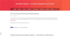 Desktop Screenshot of jarek.sledczy.pl