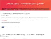 Tablet Screenshot of jarek.sledczy.pl